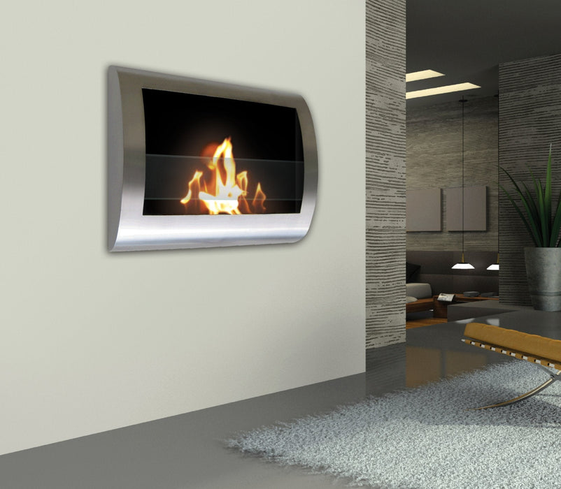 Anywhere Fireplace Chelsea Wall Mounted Ethanol Fireplace