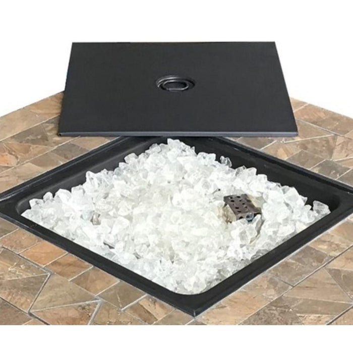 AZ Patio Heaters Tile Top 30-Inch Square LP Fire Pit Table (AFP-STT)