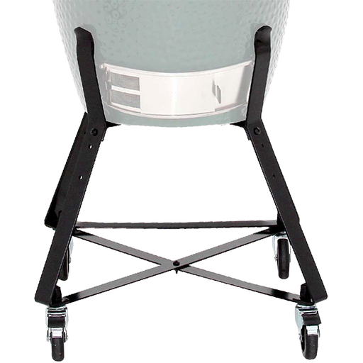 Big Green Egg Nest with Casters - fits Medium Egg - The Kansas City BBQ Store