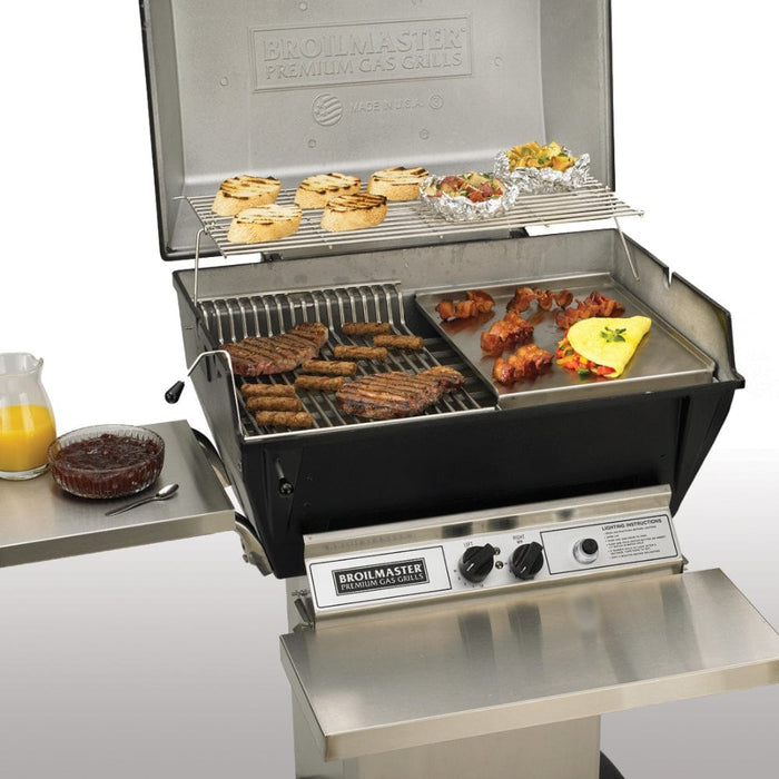 Broilmaster P3SX 26-Inch Super Premium Free Standing/Post-Mounted Aluminum Gas Grill