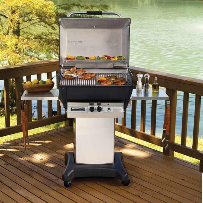 Broilmaster P3SX 26-Inch Super Premium Free Standing/Post-Mounted Aluminum Gas Grill