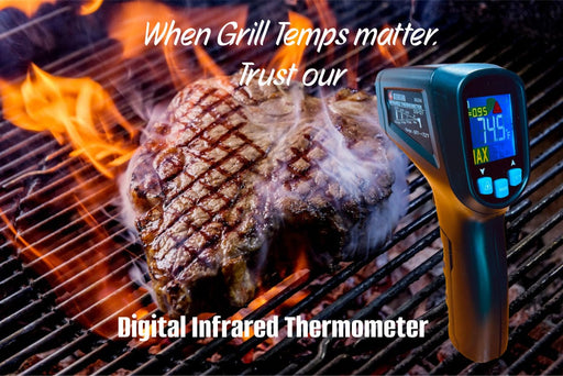 Laser Instant Read Cooking Thermometer - The Kansas City BBQ Store