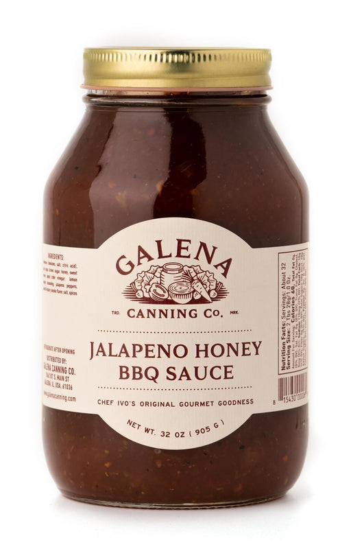 Jalapeno Honey BBQ Sauce 32 oz - The Kansas City BBQ Store