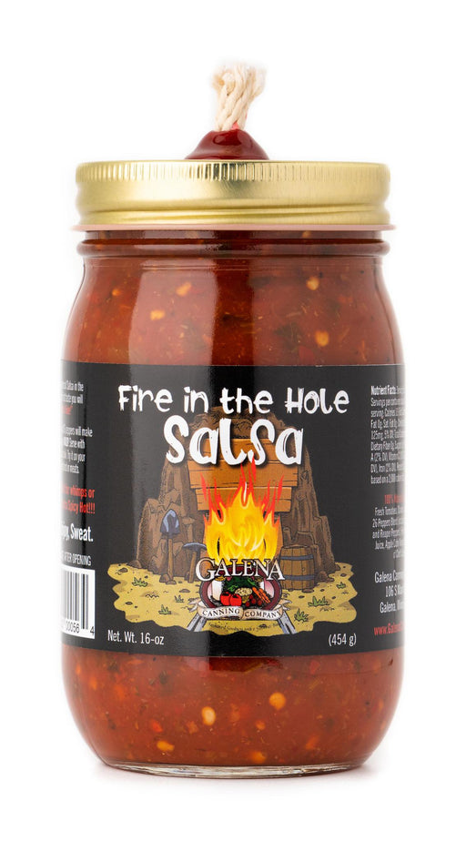 Fire in the Hole Salsa 16oz - The Kansas City BBQ Store