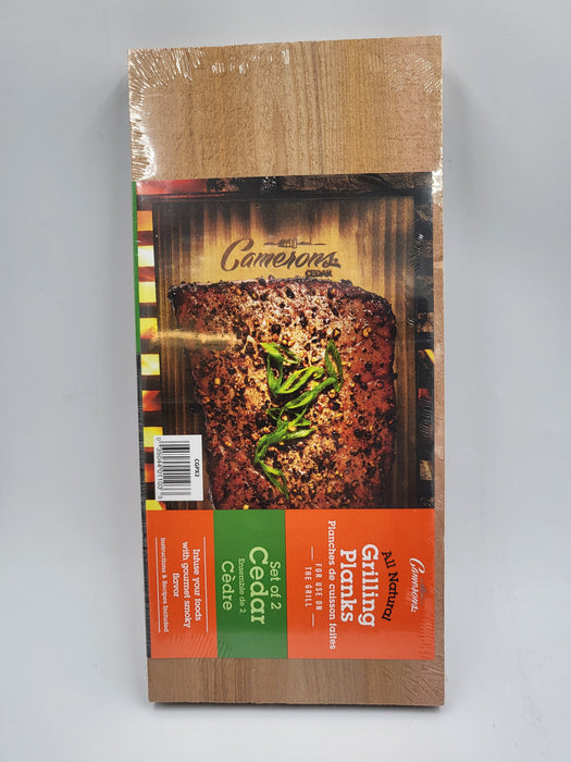 Camerons Cedar Grilling Planks 2 pack