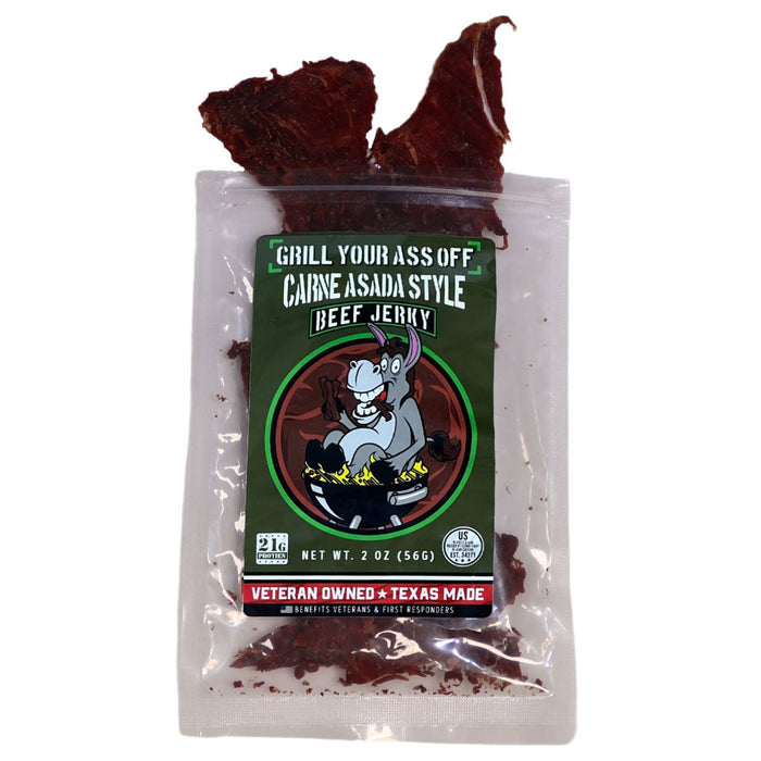 Carne Asada Style Beef Jerky - The Kansas City BBQ Store