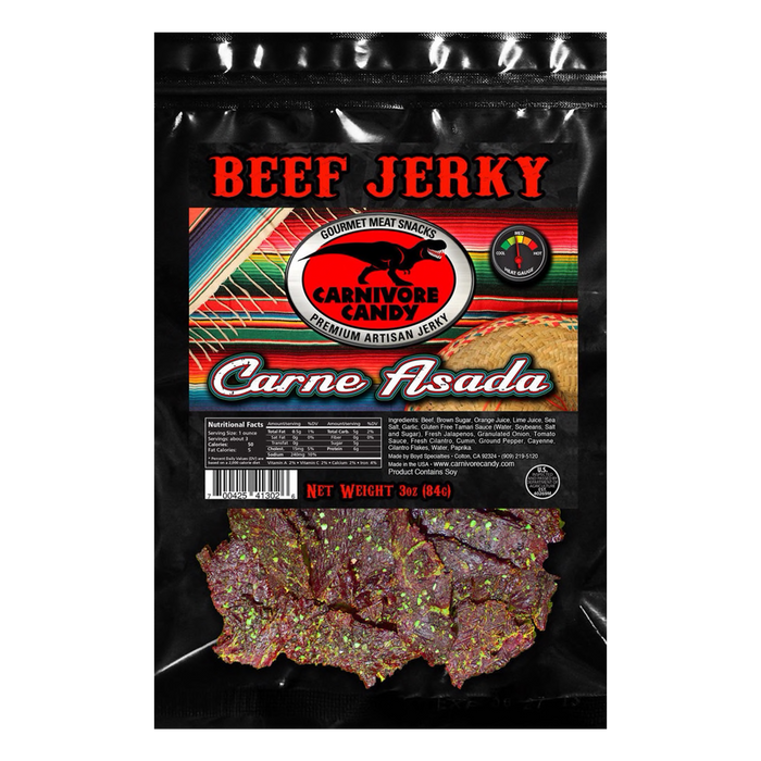 Carne Asada Beef Jerky - The Kansas City BBQ Store