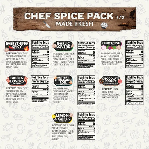 Chef Spice Pack - The Kansas City BBQ Store