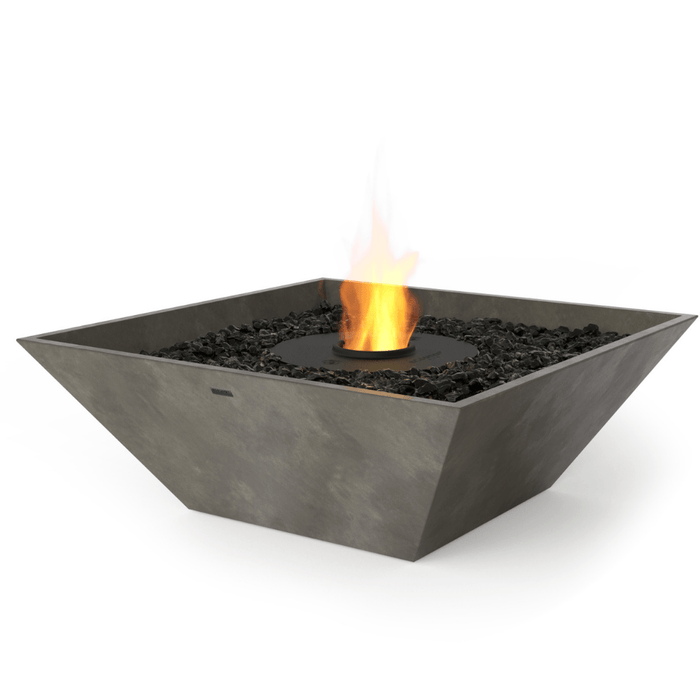 EcoSmart Fire Nova 850 33-Inch Square Concrete Ethanol Fire Bowl