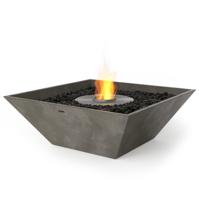 EcoSmart Fire Nova 850 33-Inch Square Concrete Ethanol Fire Bowl