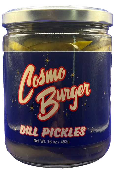 Cosmo Burger Dill Pickles 16oz