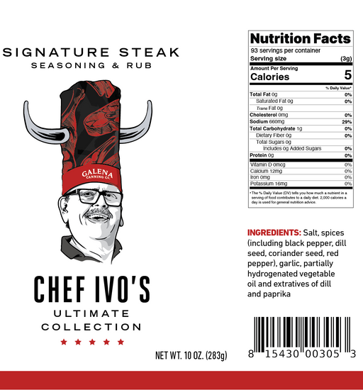 Chef Ivo's Ultimate Signature Steak Seasoning (Robust Ribeye Rub) - The Kansas City BBQ Store