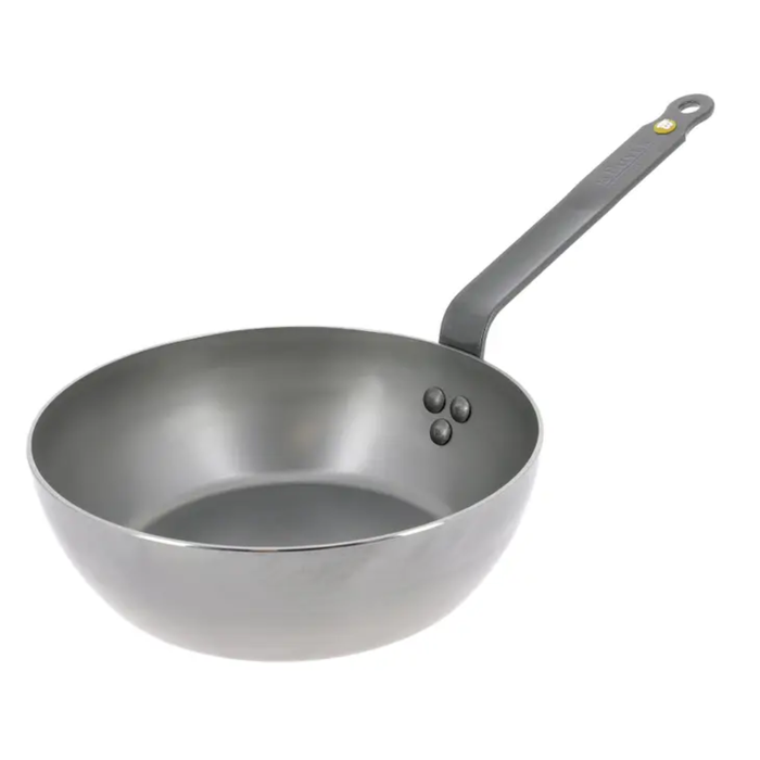 de Buyer Carbon Steel Wok 9.5"