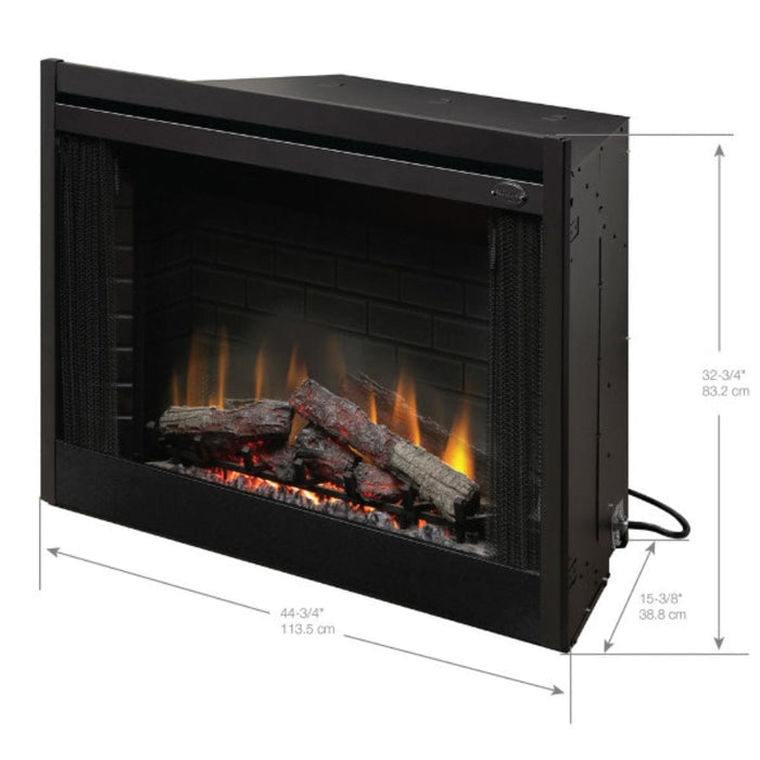 Dimplex 45-Inch Deluxe Built-in Electric Firebox, UL Listed (BF45DXP)