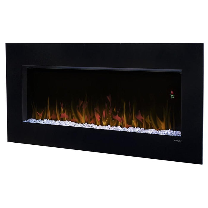 Dimplex Nicole 43-Inch Wall Mounted Electric Fireplace - Black Glass (DWF3651B)