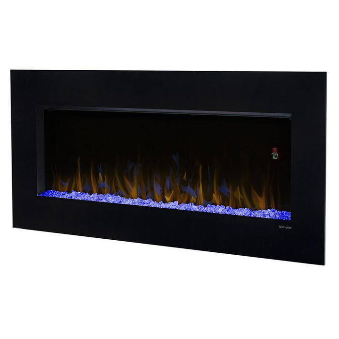 Dimplex Nicole 43-Inch Wall Mounted Electric Fireplace - Black Glass (DWF3651B)