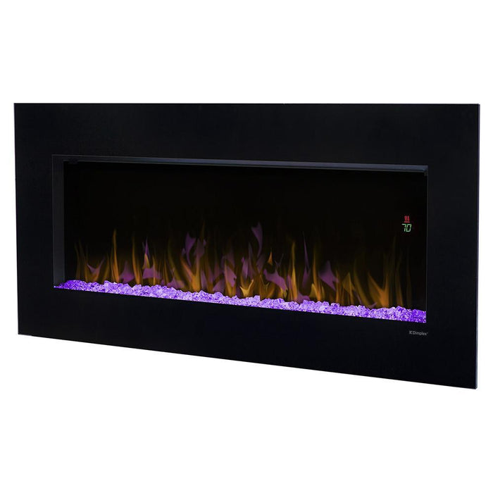 Dimplex Nicole 43-Inch Wall Mounted Electric Fireplace - Black Glass (DWF3651B)