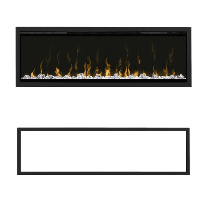 Dimplex IgniteXL Electric Fireplace with Trim Kit for 2x4 Wall Installation