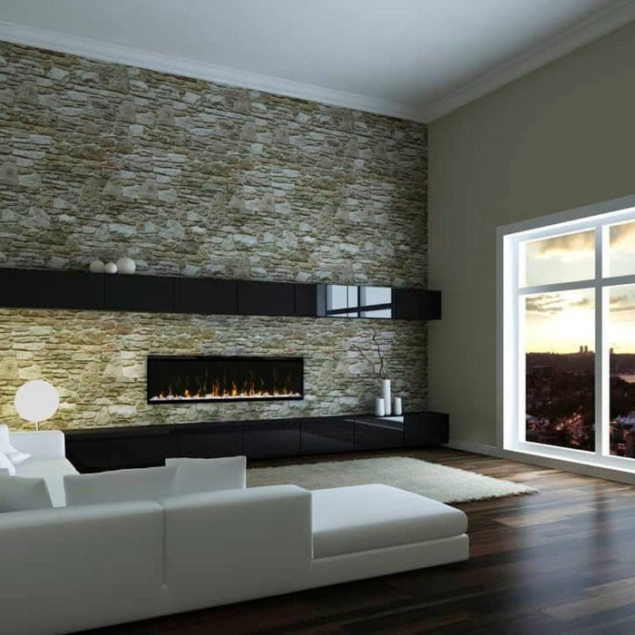 Dimplex IgniteXL Electric Fireplace with Trim Kit for 2x4 Wall Installation