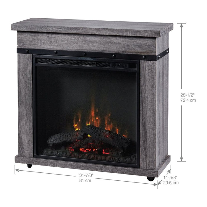 Dimplex Morgan 32-Inch Electric Fireplace and Mantel Package (C3P23LJ-2085CO)