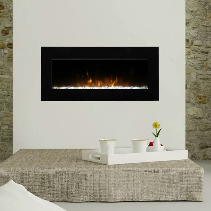 Dimplex Nicole 43-Inch Wall Mounted Electric Fireplace - Black Glass (DWF3651B)