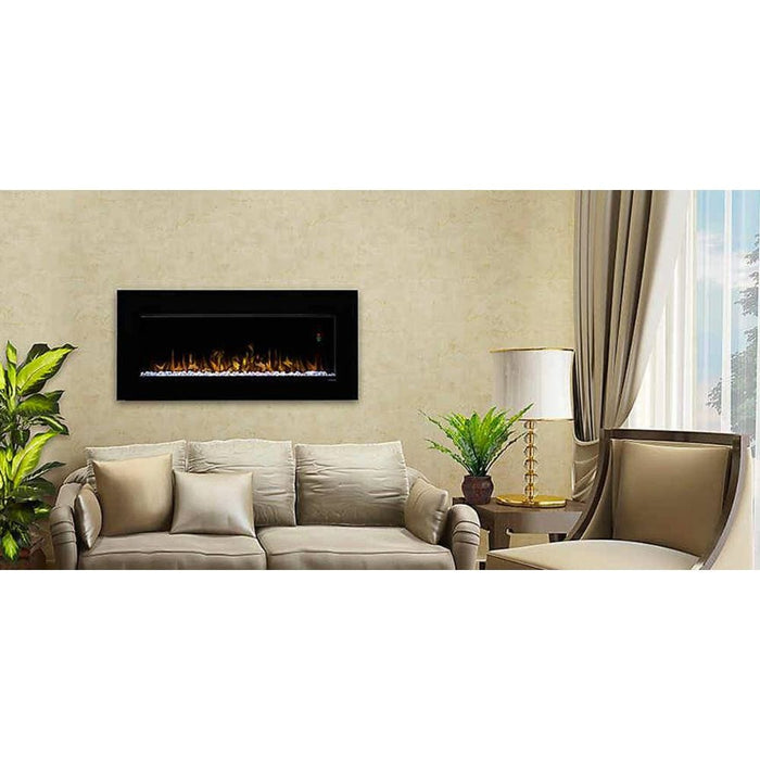 Dimplex Nicole 43-Inch Wall Mounted Electric Fireplace - Black Glass (DWF3651B)