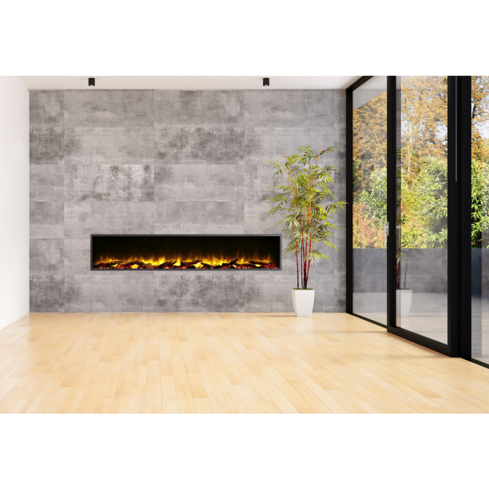 Dynasty Harmony BEF 45-Inch to 80-Inch Built-in Linear Electric Fireplace