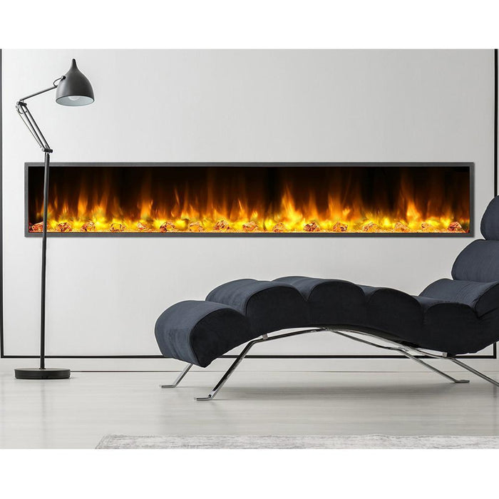 Dynasty Harmony BEF 45-Inch to 80-Inch Built-in Linear Electric Fireplace