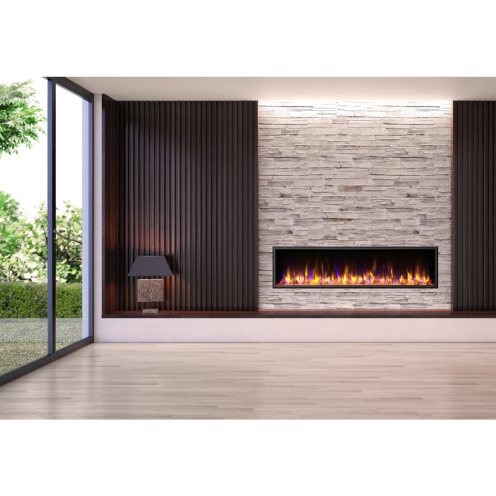 Dynasty Harmony BEF 45-Inch to 80-Inch Built-in Linear Electric Fireplace