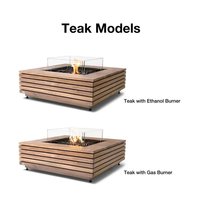 EcoSmart Fire Base 40-Inch Square Fire Pit Table