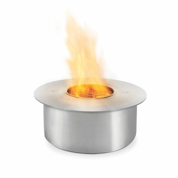 EcoSmart Fire AB Series Round Stainless Steel Ethanol Fireplace Burner