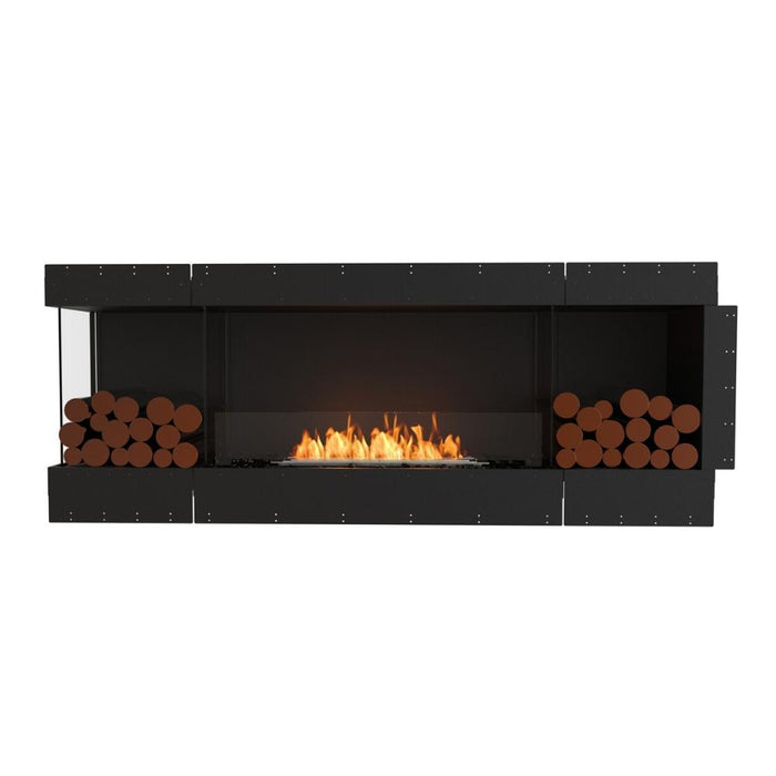 EcoSmart Fire Flex Ethanol Firebox with One Open Side and Decorative Box