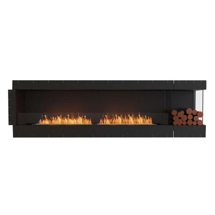 EcoSmart Fire Flex Ethanol Firebox with One Open Side and Decorative Box