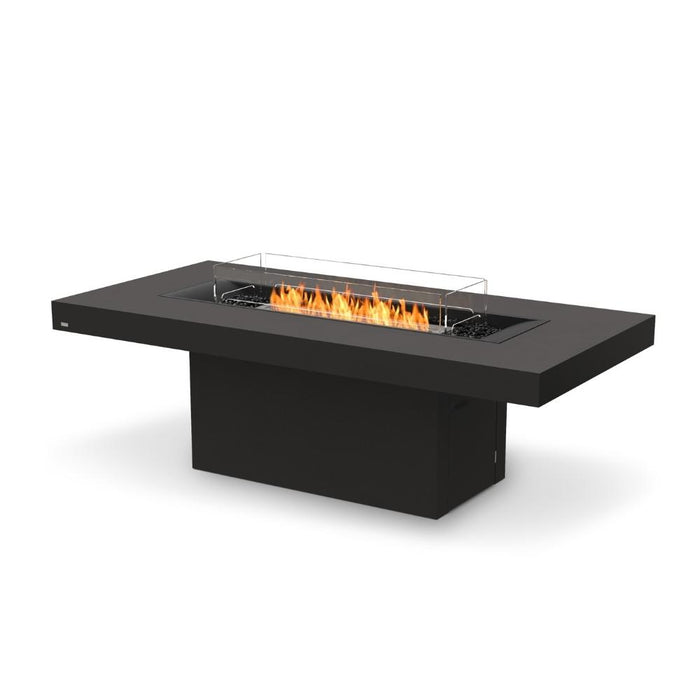 EcoSmart Fire Gin 90 Dining Height Rectangular Fire Pit Table