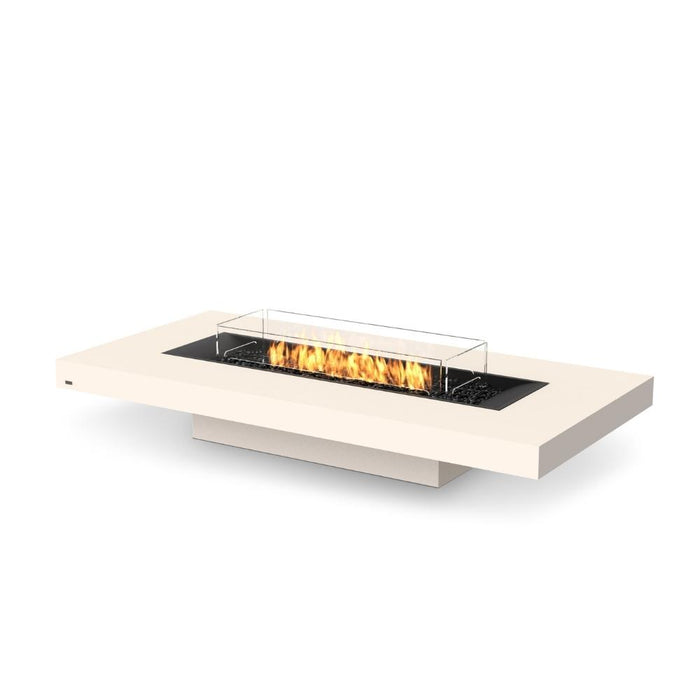 EcoSmart Fire Gin 90 Low Rectangular Fire Pit Table