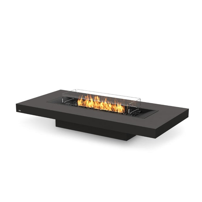 EcoSmart Fire Gin 90 Low Rectangular Fire Pit Table