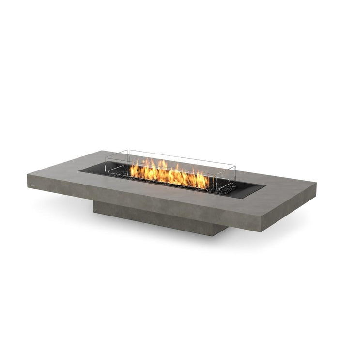 EcoSmart Fire Gin 90 Low Rectangular Fire Pit Table