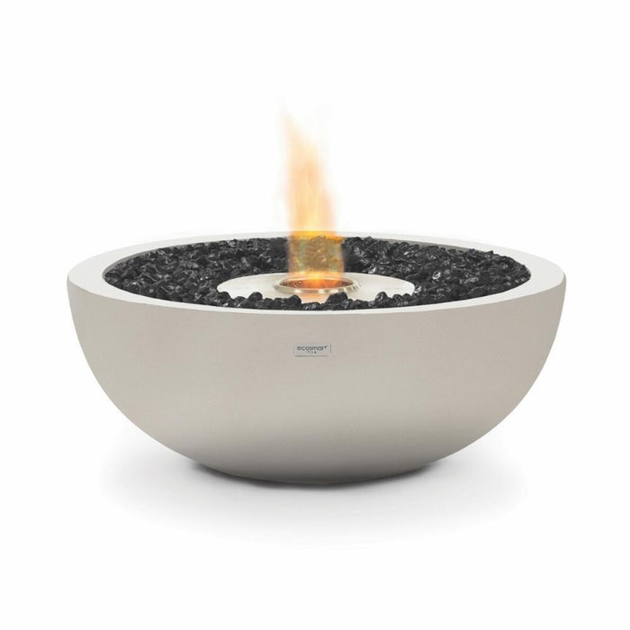 EcoSmart Fire Mix Round Concrete Ethanol Fire Bowl