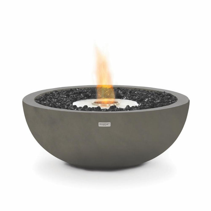 EcoSmart Fire Mix Round Concrete Ethanol Fire Bowl