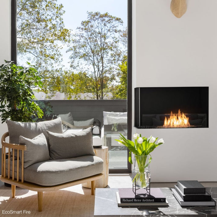 EcoSmart Fire Flex Ethanol Firebox with One Open Side