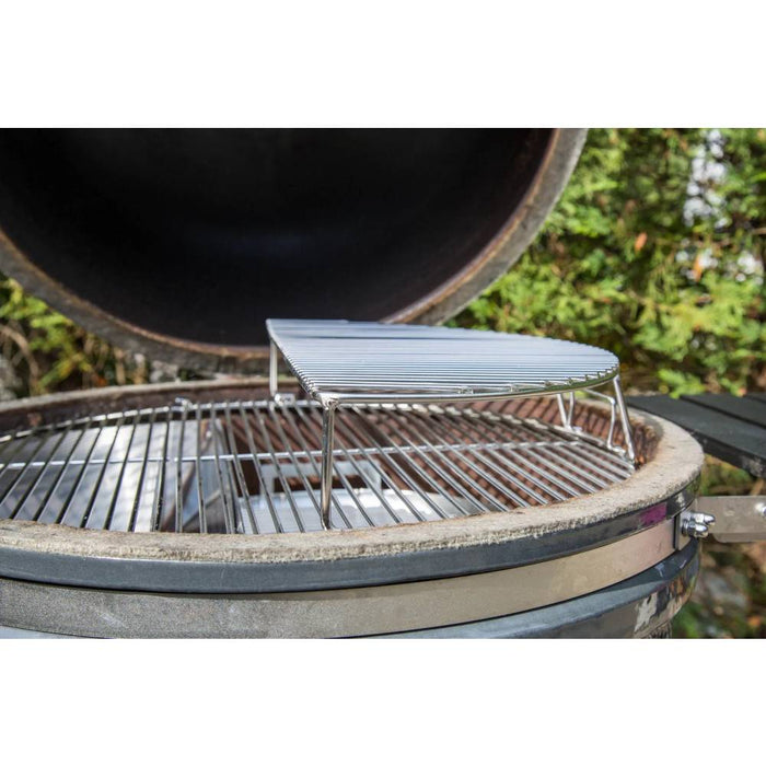 Elevated Cooking Grate - For BGE XL, KJ Big Joe, Weber 22" or similar