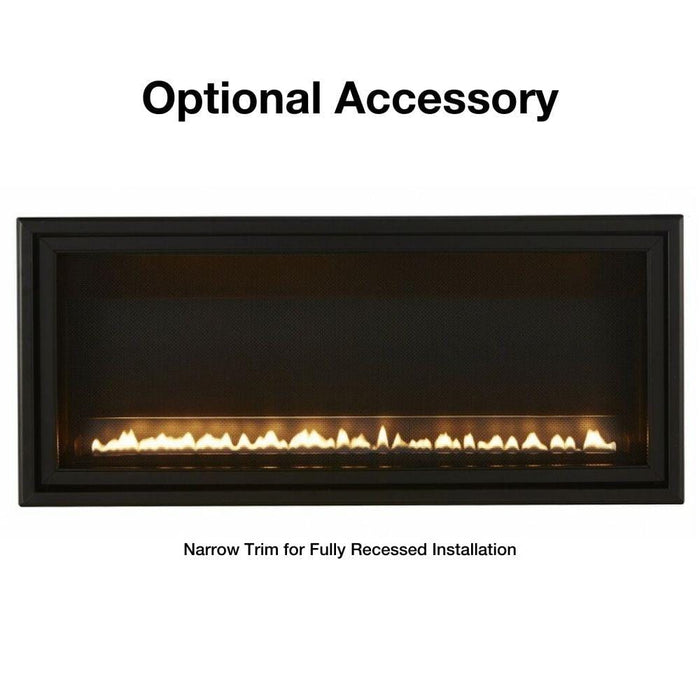 Empire Boulevard 30-Inch Slim Line Wall Mounted/Recessed Vent-Free Gas Fireplace