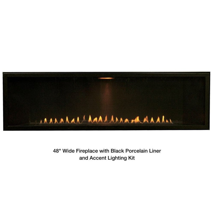 Empire Boulevard 36-Inch/48-Inch Linear Vent-Free Gas Fireplace