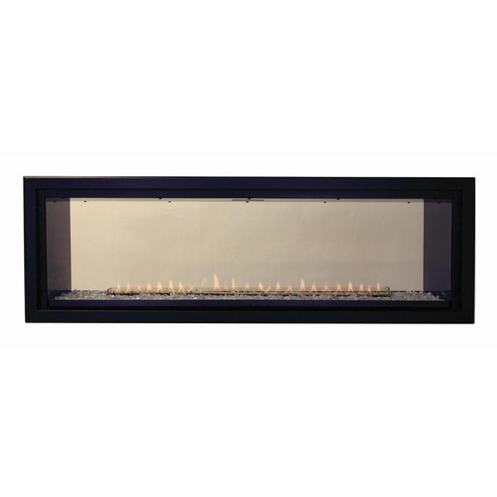 Empire Boulevard 60-Inch Linear Vent-Free See-Through Gas Fireplace