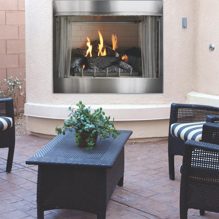 Empire Carol Rose Premium Outdoor Vent Free Gas Fireplace