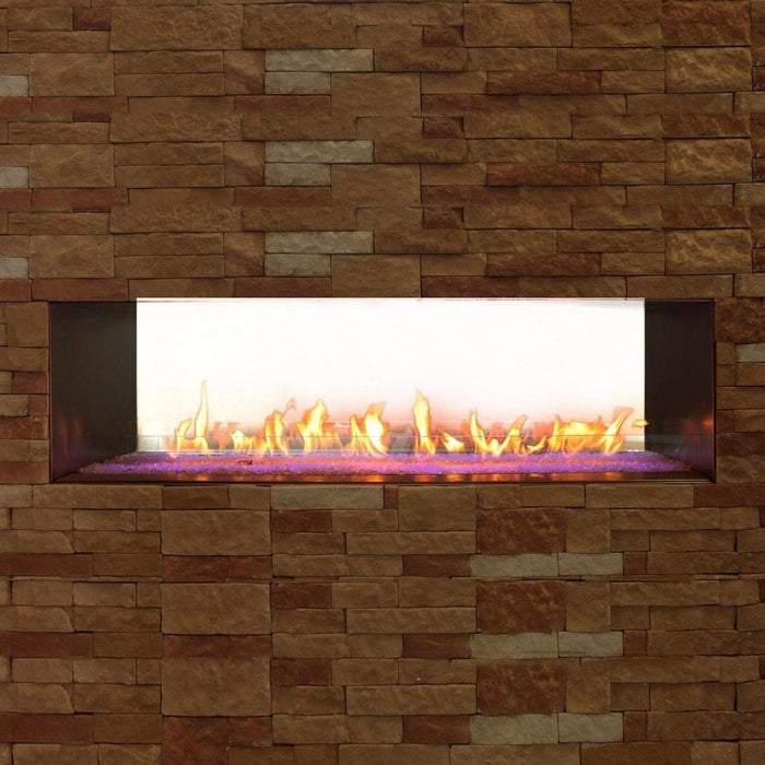 Empire Carol Rose See-Thru Vent-Free Outdoor Linear Gas Fireplace