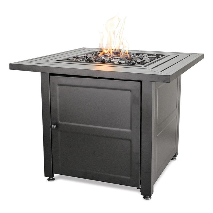 Endless Summer 30-Inch Square Steel LP Fire Pit Table (GAD1423M)