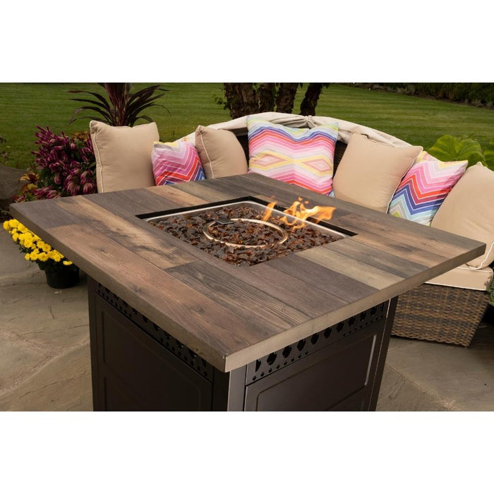 Endless Summer Harris 38-Inch DualHeat LP Fire Pit Table (GAD19103ES)