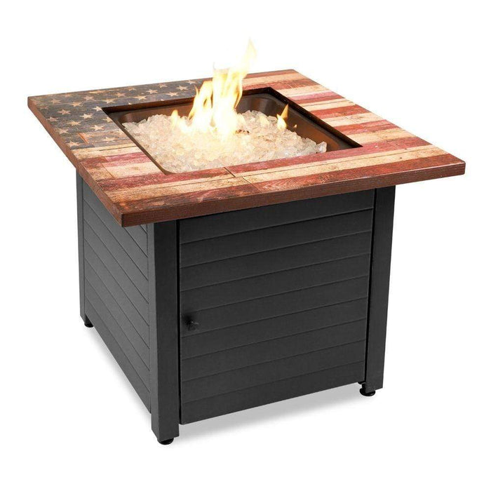 Endless Summer Liberty Outdoor LP Fire Pit With American Flag Top (GAD15310ES)