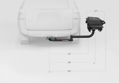 F-20 Hitch Mounted Propane Grill